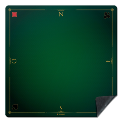 TAPIS PRESTIGE VERT 60X60 CM WOGAMAT
