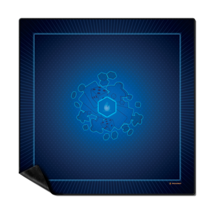 TAPIS UNIVERSEL  BLEU WOGAMAT 92X92 CM