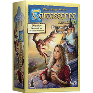 CARCASSONNE EXTENSION PRINCESSE DRAGON