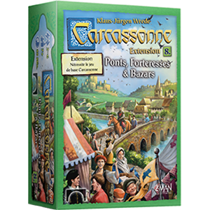 CARCASSONNE EXTENSION PONTS FORTERESSES