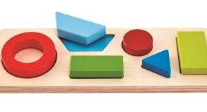 PUZZLE GEOMETRIQUE RECTO VERSO BOIS HAPE
